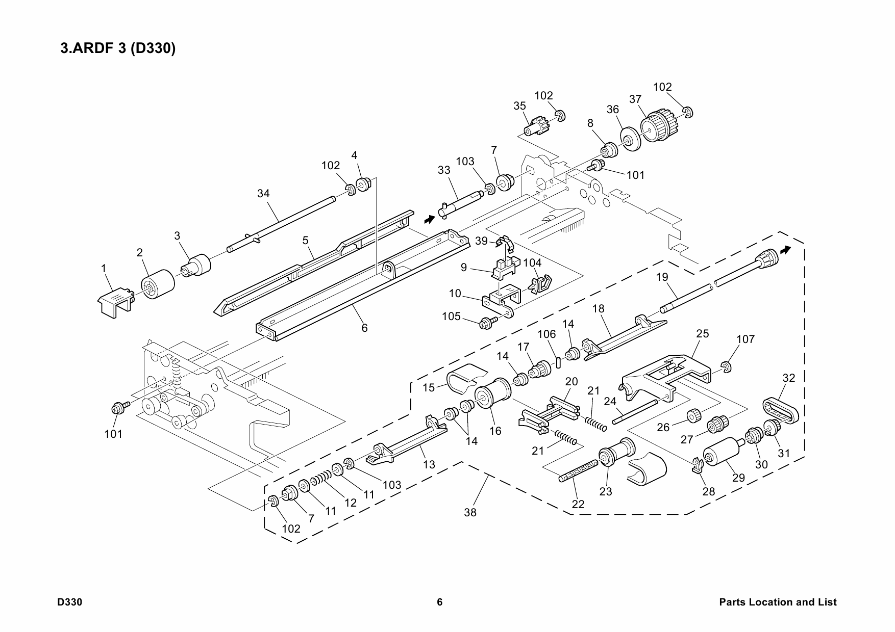 RICOH Options D330 ARDF-DF3020 Parts Catalog PDF download-3 RICOH Options D330 ARDF-DF3020 Parts Catalog PDF download-3
